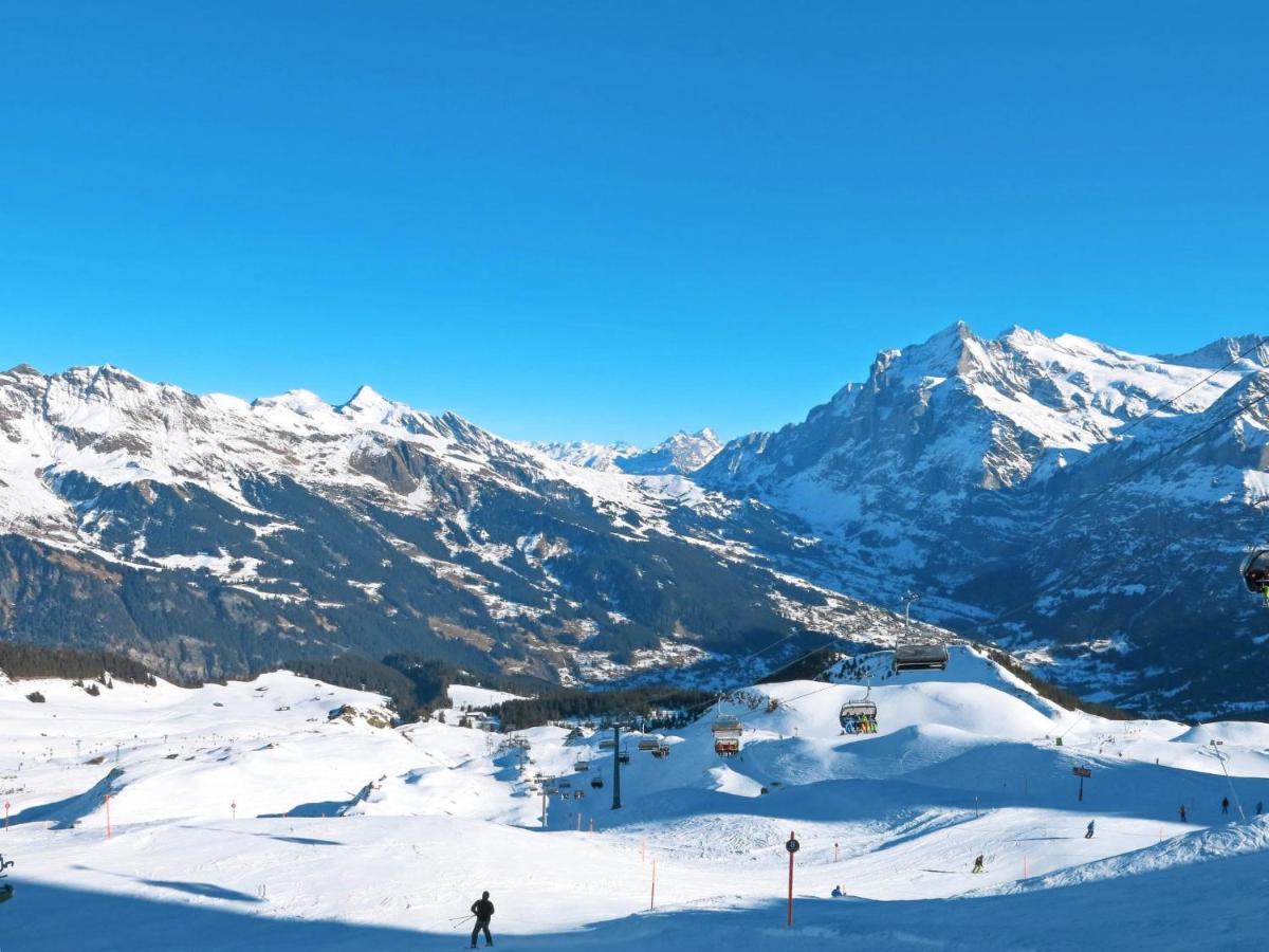 Apartment Chalet Abendrot Apartments-7 By Interhome Grindelwald Exterior foto